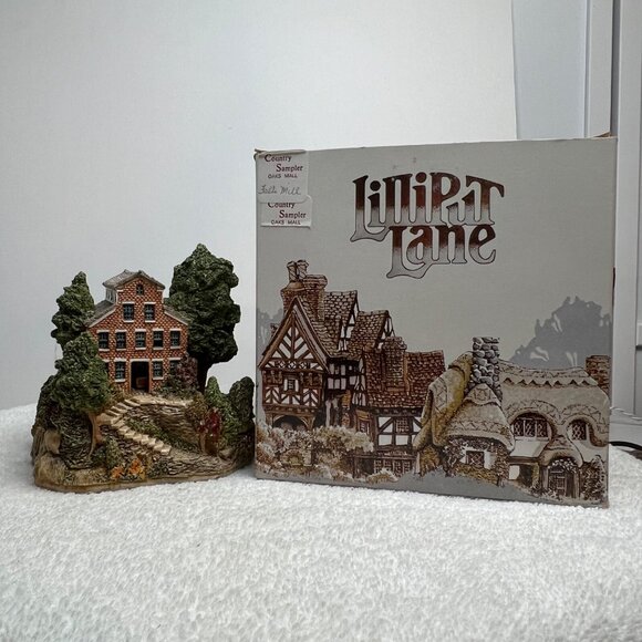 Lilliput Lane Falls Mill With Original Box from 1989 (no deed) - Picture 3 of 10